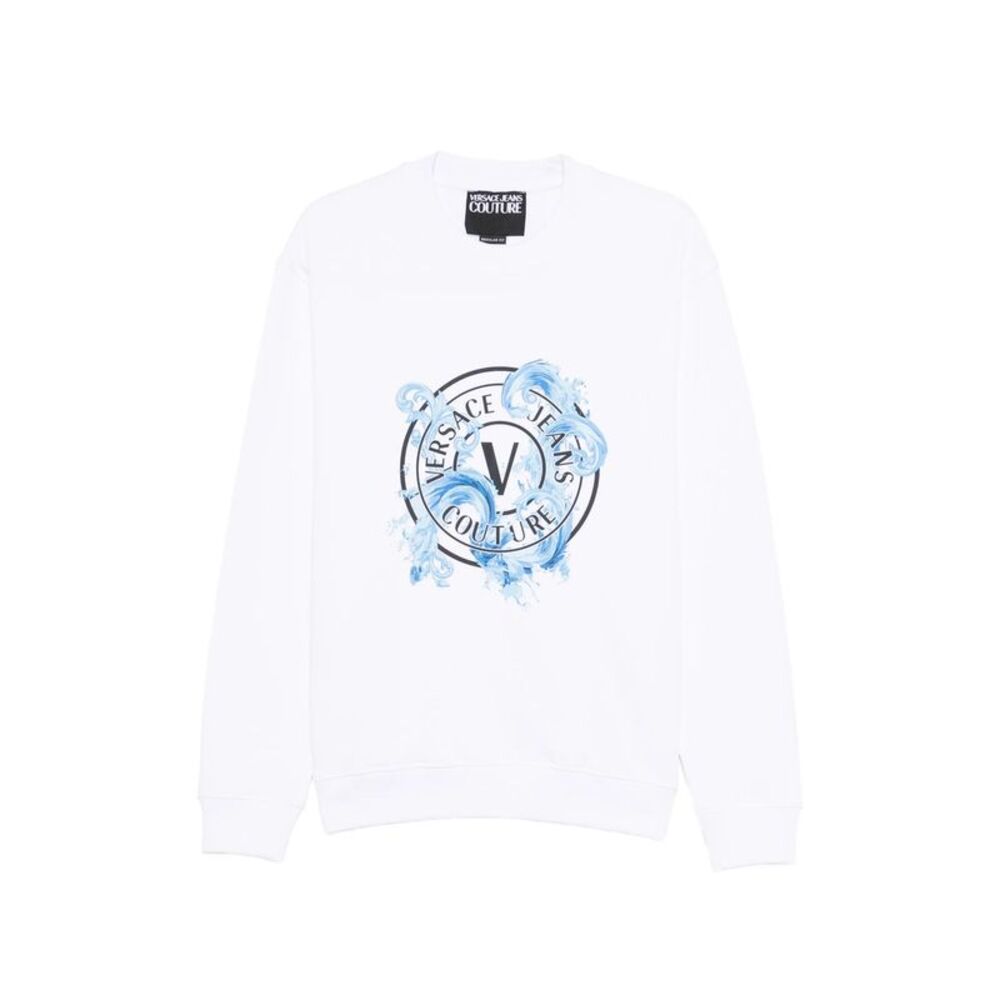 Versace Jeans Couture White Sweaters & Knitwear - Sweatshirts Men